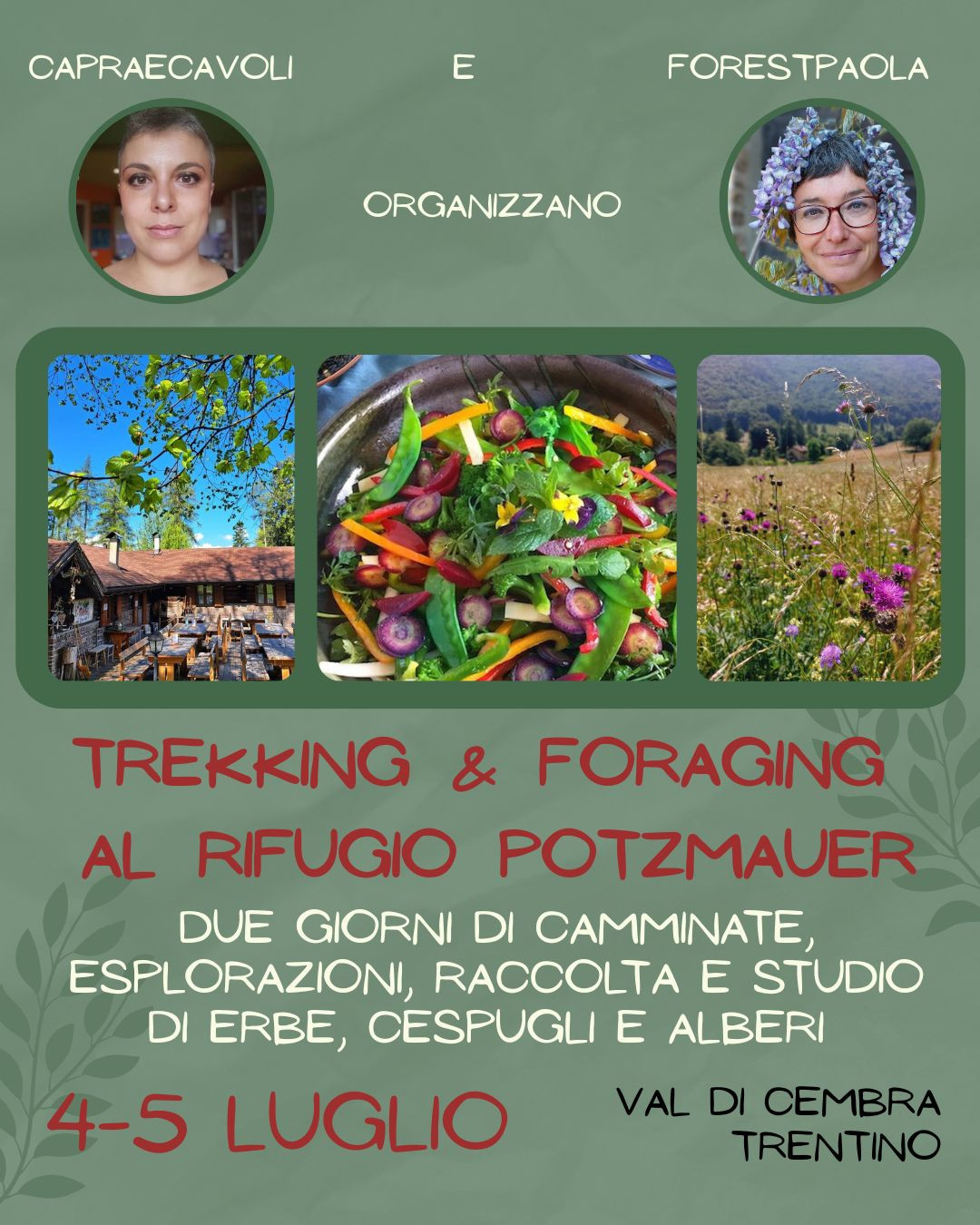 foraging retreat in TRENTINO